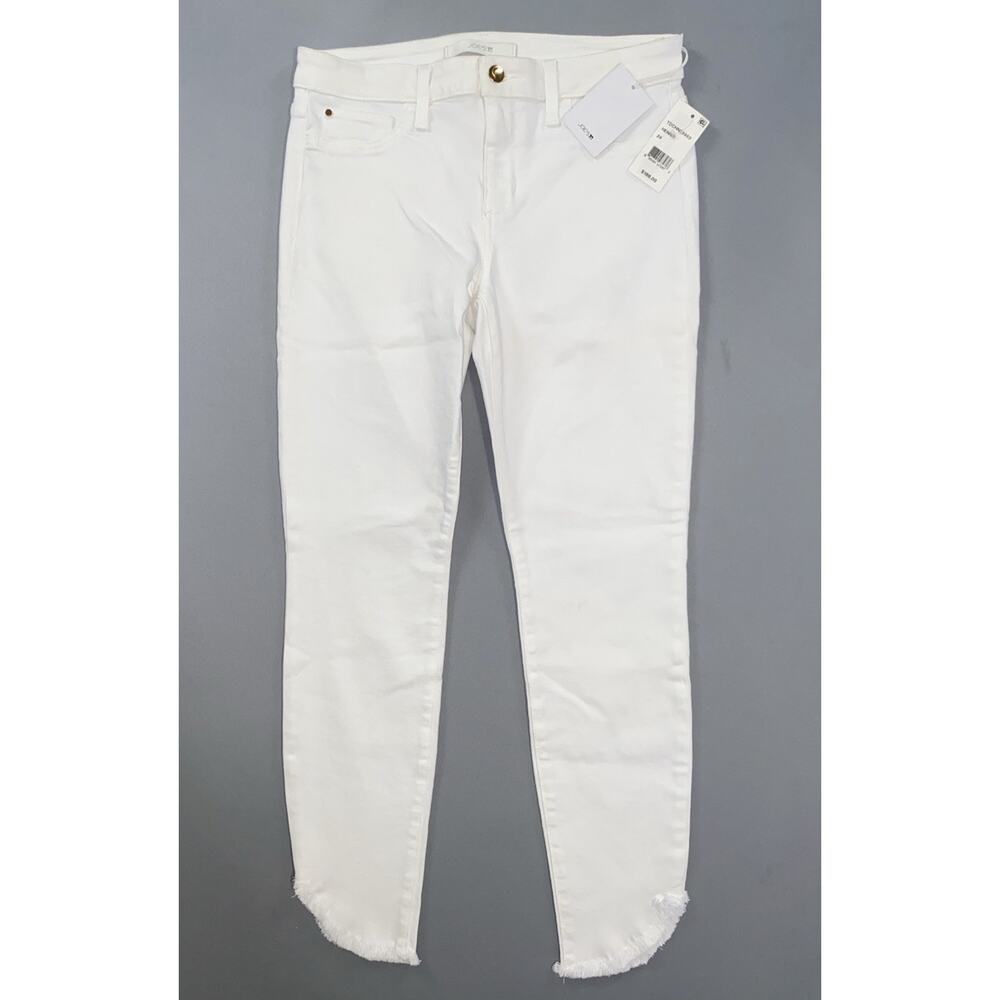 Joe's Jeans Flawless The Icon Mid-Rise Skinny Angled Fray Stretch Jeans. 29, NWT
